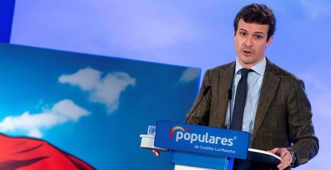 El llamativo eufemismo de Pablo Casado: un maltratador es "esa persona que no se está portando bien" con las mujeres