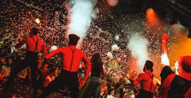 La fiesta gay 'Tanga! Party' se marcha del Teatro Barceló tras el evento de Vox