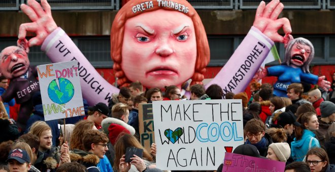 Las protestas mundiales contra el cambio climático, en imágenes