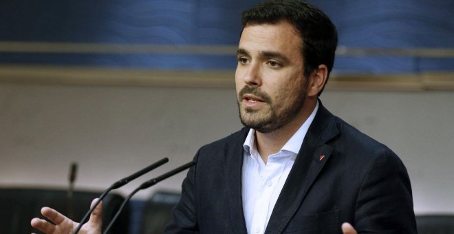 Alberto Garzón: "Hay un estrechamiento del espacio de la izquierda y la solución no es fragmentarla más"