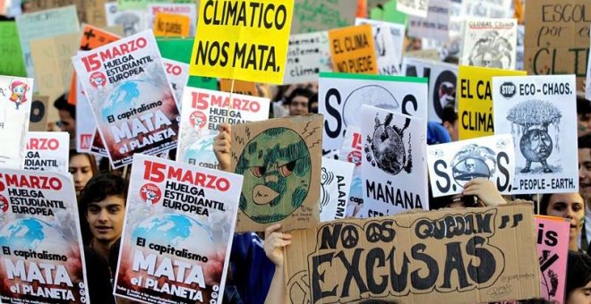 Vox veta en Les Corts Valencianes una declaración institucional en apoyo a la huelga por el clima