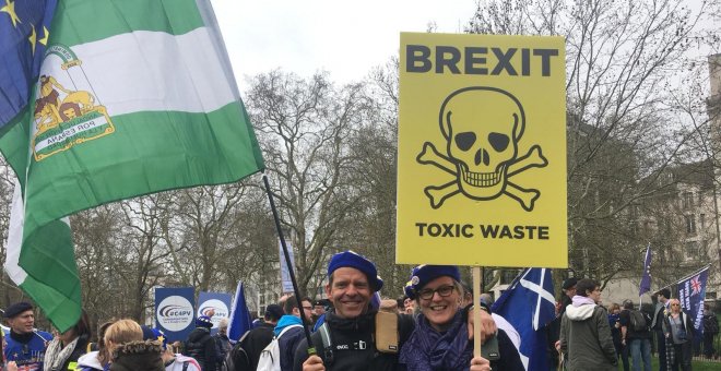 Un millón de personas clama en Londres contra el brexit