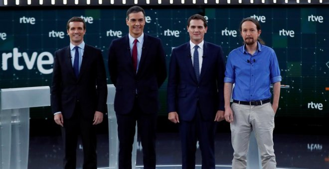 El ganador del debate electoral a cuatro en RTVE, según los medios