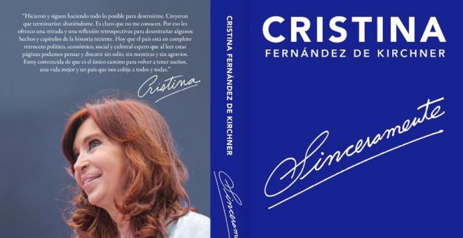 Cristina Kirchner calienta motores con un libro