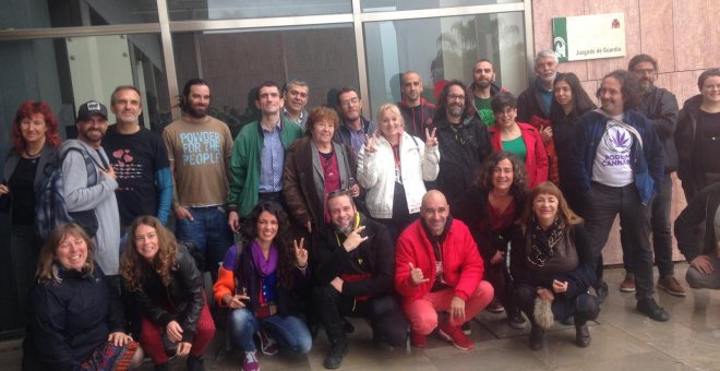 Aplazado el juicio contra la activista más veterana de España a favor de la legalización del cannabis