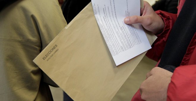 Cae un 30% el voto por correo para las elecciones generales del 10-N