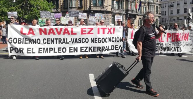 “Lehendakari, vete tú a Cádiz”: la plantilla de La Naval rechaza el éxodo como solución