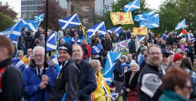 Miles de personas demandan en Escocia un nuevo referéndum de independencia