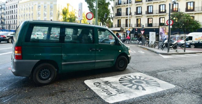 Casi 4.500 multas por acceder sin permiso a Madrid Central en menos de un mes