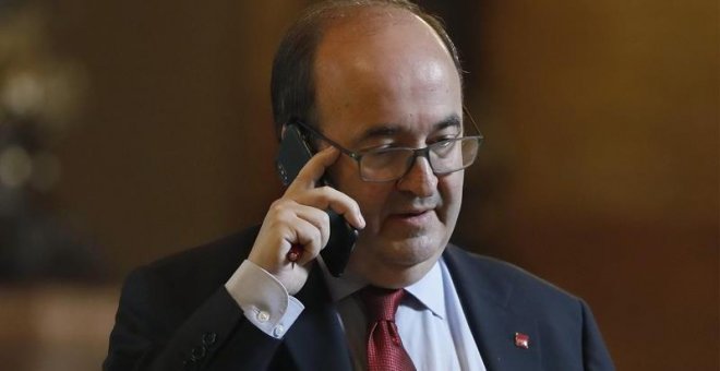 Iceta compatibilizará el Parlament y el Senado ante la "incertidumbre" en Catalunya
