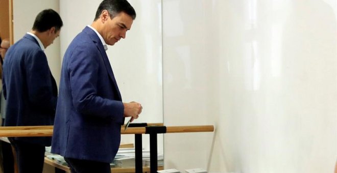 La jornada electoral, en imágenes