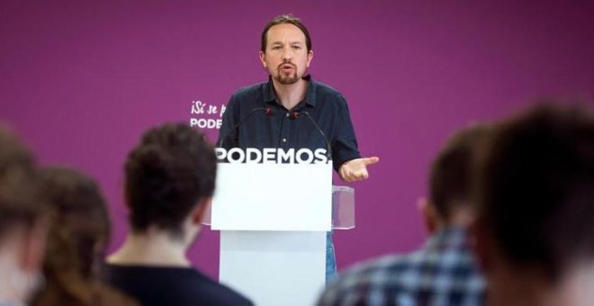 Pablo Iglesias no dimite y señala a la división de la izquierda como el motivo de la debacle