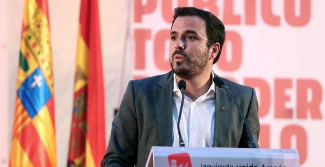 Garzón sostiene que el PSOE "no está haciendo nada" por sacar adelante la investidura