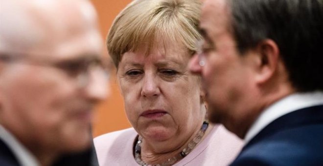 La Gran Coalición de Alemania se tambalea tras el terremoto europeo