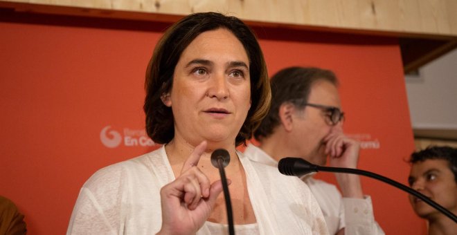 BComú "descarta" un tripartito en el Ayuntamiento de Barcelona y mantiene la candidatura de Colau con el apoyo del PSC