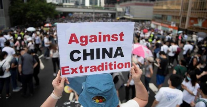 Hong Kong protesta por la ley de extradición