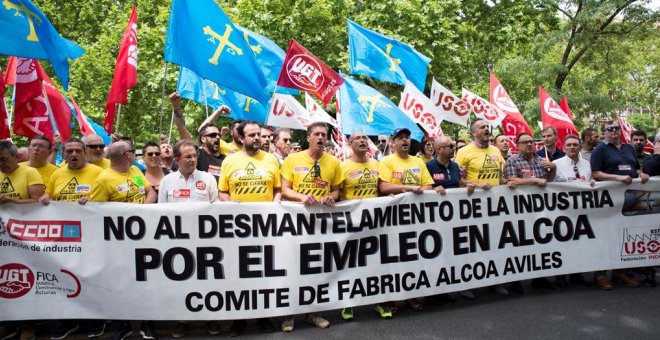 El Congreso exige la intervención temporal de Alcoa y las plantas vendidas a Alu Ibérica