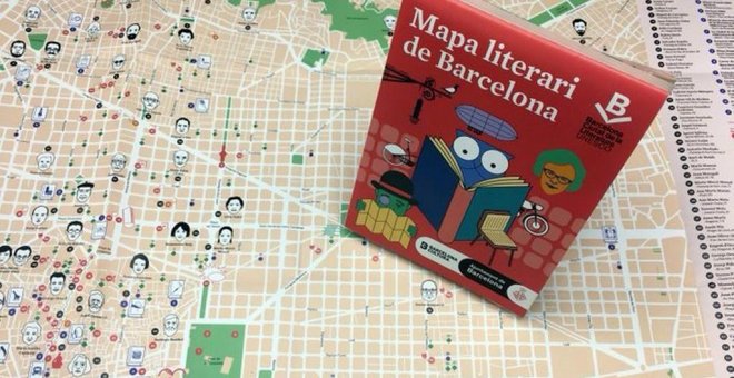 El mapa literari de Barcelona permet descobrir racons de novel·la