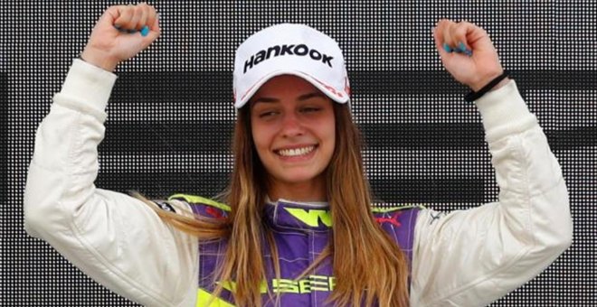 Marta García hace historia en las W-Series automovilísticas