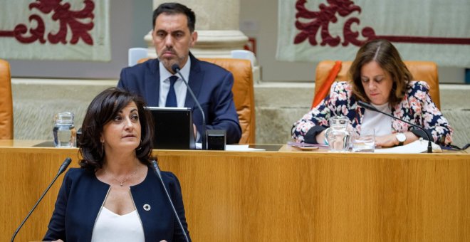 La diputada de Podemos frustra en primera votación la investidura de la socialista Concha Andreu en La Rioja