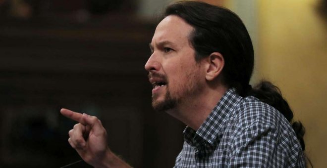 Iglesias, a Sánchez: "No ens proposin ser un decorat en el seu Govern, perquè no ho acceptarem"