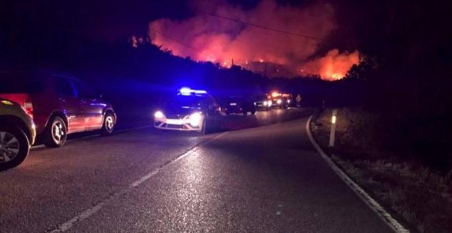 El incendio en El Berrueco evoluciona favorablemente y se reabre la M-127