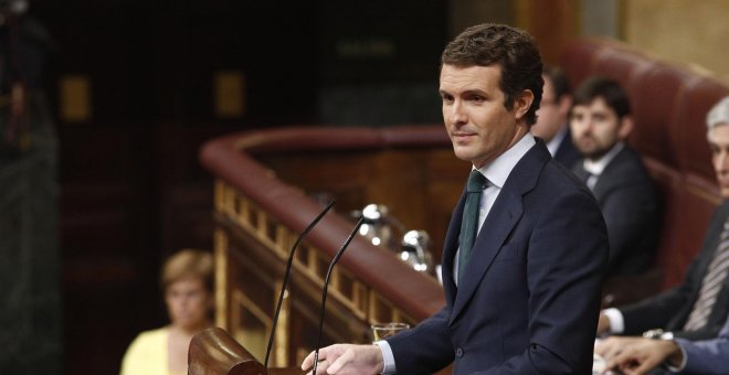 El PP postula a Casado ante el rey como candidato para un Gobierno alternativo