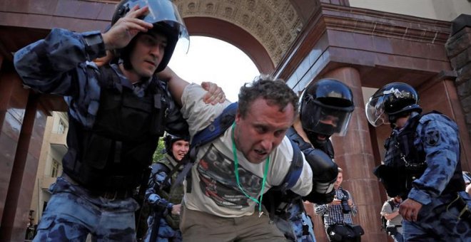La ONU considera que la Policía rusa cometió abusos contra los manifestantes opositores