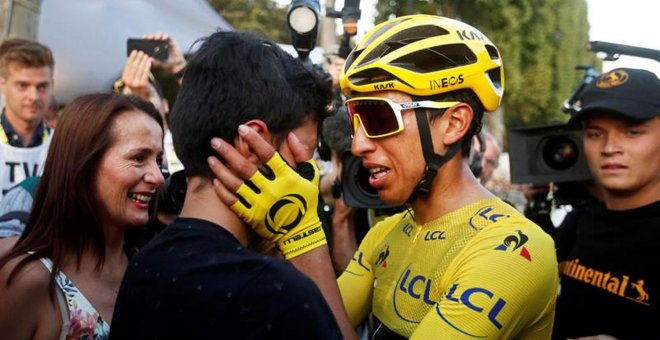 París se descubre ante Egan Bernal, nuevo héroe del ciclismo colombiano