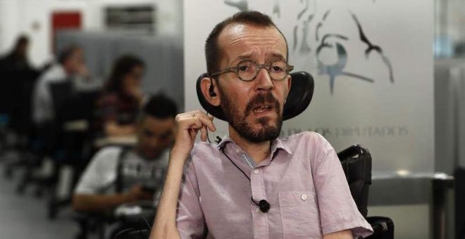 Echenique afirma que el nuevo Gobierno trabajará para que no haya "jueces machistas" en el CGPJ