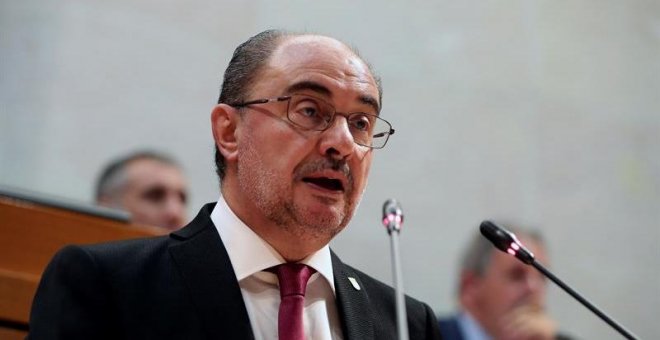 Javier Lambán toma posesión como presidente de Aragón