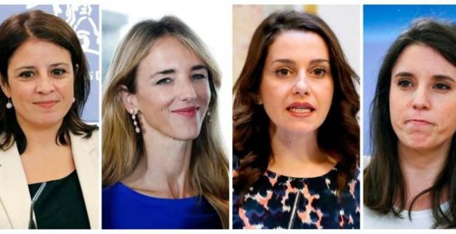 Cuatro mujeres serán la voz de los principales partidos en el Congreso