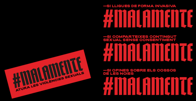 #Malamente, la campanya per erradicar les violències sexuals contra les adolescents i joves