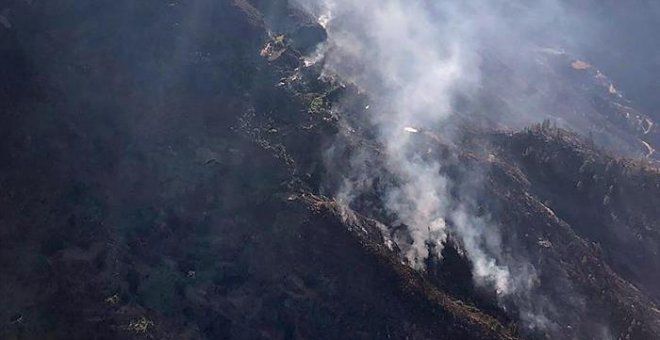 El incendio del Telde en Gran Canaria está estabilizado
