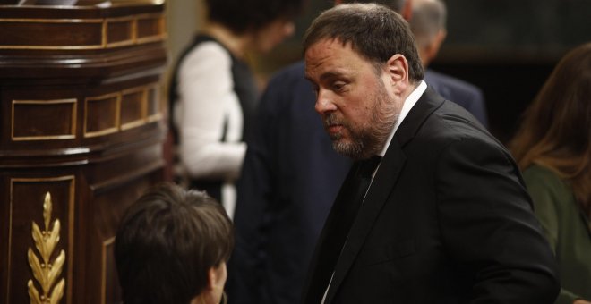 Oriol Junqueras pide a ERC seguir negociando con el PSOE aunque él siga en prisión