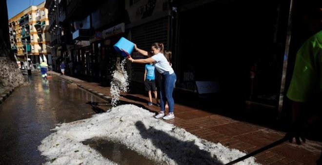 Investigan el hallazgo de un pie tras la riada de este lunes en Arganda (Madrid)