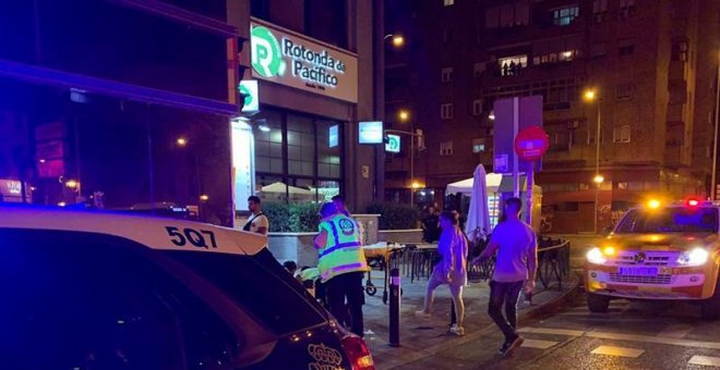 Cuatro heridos graves y nueve detenidos en Madrid tras una reyerta entre bandas latinas