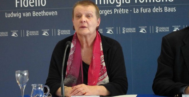 Muere Helga Schmidt, la primera intendente del Palau de Les Arts