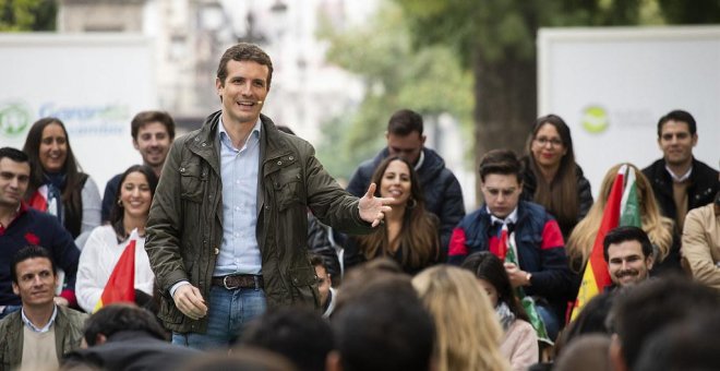 Casado: "Si tengo un escaño más que Sánchez, desbloquearé la situación política"