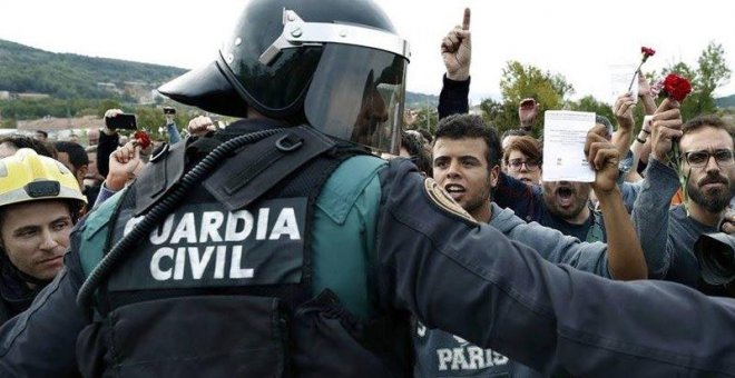 Unos 350 antidisturbios de la Guardia Civil se suman al dispositivo de seguridad en Catalunya por la sentencia del 'procés'