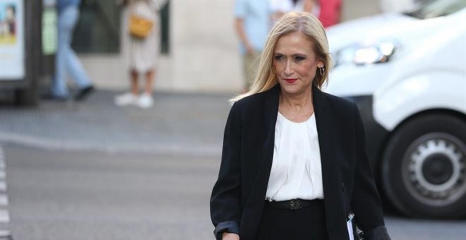 Cifuentes asegura al juez que no sabía nada de la caja B del PP ni de Púnica