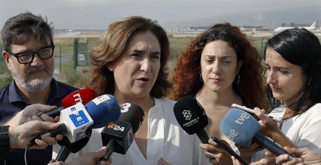 Colau ve "precipitada" y contradictoria la candidatura de Más País