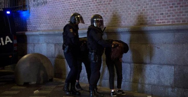 Un total de 29 heridos entre Madrid y Catalunya por las protestas de este sábado contra la sentencia del 'procés'