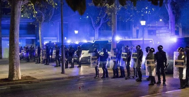 Una treintena de detenidos por los disturbios en Catalunya permanecen en prisión