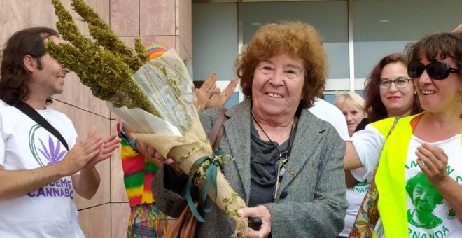 Condenada a nueve meses de prisión la activista más veterana por la legalización del cannabis