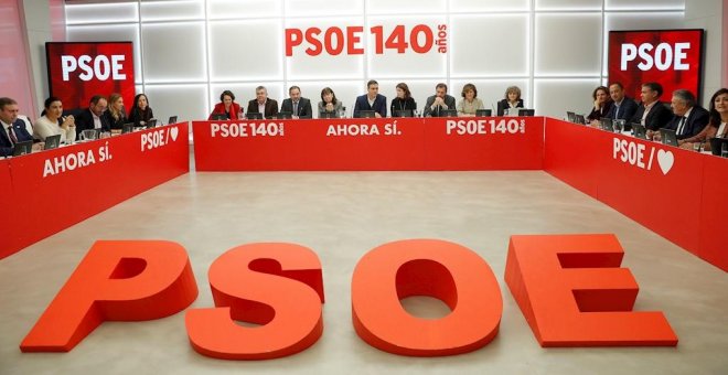 La Ejecutiva del PSOE ratifica el acuerdo con ERC