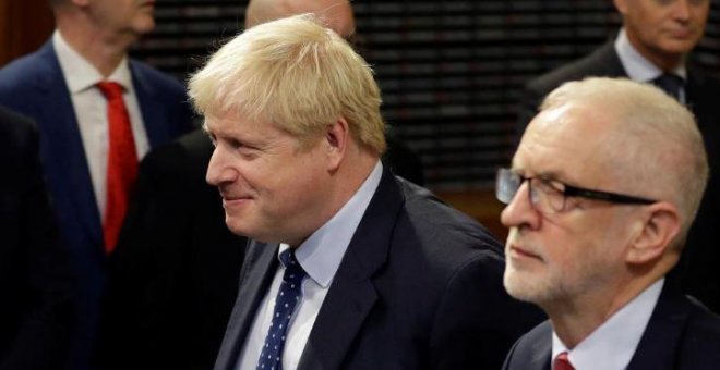 Johnson y Corbyn protagonizan este martes el primer cara a cara de unas elecciones impredecibles