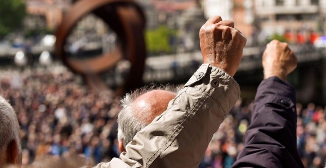 Los principales sindicatos vascos convocan una huelga general en enero por unas pensiones dignas