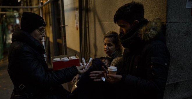 Sólo uno de los espacios propuestos para acoger a refugiados en Madrid funciona tras un mes de pelea entre instituciones