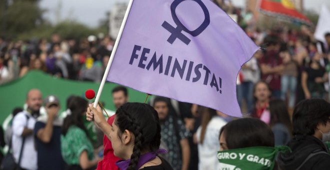 El 25N chileno clama contra la violencia hacia las mujeres durante el estallido social